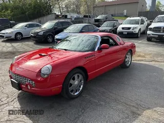2002 Ford Thunderbird Hardtop Premium with VIN 1FAHP60A12Y101844, listed as a Copart auction lot 53632585 with 12,873 mi miles and Clean Title. Bid and sale history available at DreamBid. Image 1.