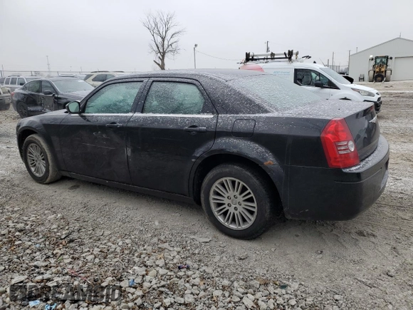 2009 Chrysler 300 LX with VIN 2C3KA43DX9H611663, listed as a Copart auction lot 44800555 with 143,488 mi miles and Clean Title. Bid and sale history available at carsss.com. Image 2.
