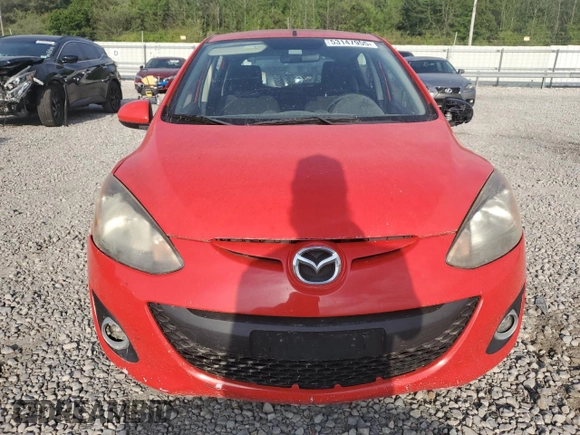 2012 Mazda 2 Touring with VIN JM1DE1LY7C0131375, listed as a Copart auction lot 53147955 with 216,971 mi miles and Salvage Title. Bid and sale history available at carsss.com. Image 5.
