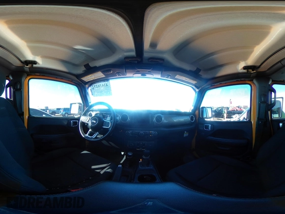 2021 Jeep Gladiator Overland z VIN 1C6HJTFG3ML552660, wystawiony jako IAAI lot #41636232 z przebiegiem 37 769 mil mil oraz . Historia ofert i sprzedaży dostępna na DreamBid. Obrazek 19.