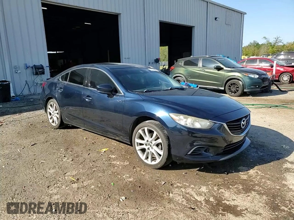 2017 Mazda Mazda6 Touring with VIN JM1GL1V53H1144051, listed as a Copart auction lot 49391565 with 119,184 mi miles and Salvage Title. Bid and sale history available at carsss.com. Image 13.