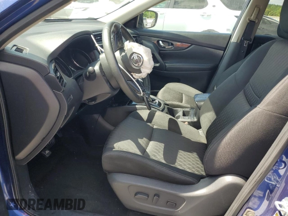 2017 Nissan Rogue SV with VIN KNMAT2MT7HP509615, listed as a Copart auction lot 58718145 with 103,927 mi miles and Salvage title. Bid and sale history available at DreamBid. Image 7.