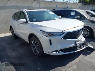 2024 Acura MDX Technology with VIN 5J8YD9H4XRL002676, listed as a IAAI auction lot 42283430 with 10,964 mi miles and . Bid and sale history available at DreamBid. Image 1.