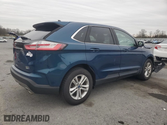 2020 Ford Edge SEL with VIN 2FMPK4J90LBB26693, listed as a Copart auction lot 51608725 with 69,324 mi miles and Salvage Title. Bid and sale history available at carsss.com. Image 3.