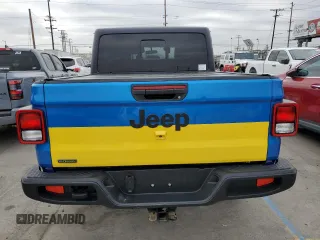 2022 Jeep Gladiator Willys with VIN 1C6JJTAM4NL130350, listed as a Copart auction lot 65083755 with 51,880 mi miles and Salvage title. Bid and sale history available at DreamBid. Image 6.