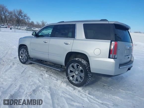 2016 GMC Yukon Denali with VIN 1GKS2CKJ7GR151020, listed as a IAAI auction lot 41539216 with 120,893 mi miles. Bid and sale history available at carsss.com. Image 3.