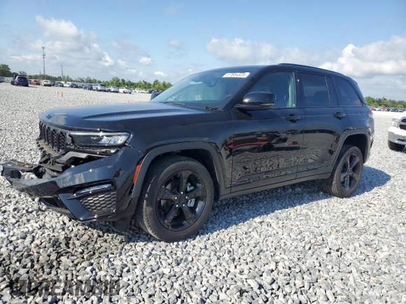 2023 Jeep Grand Cherokee Limited with VIN 1C4RJGBG2PC513119, listed as a Copart auction lot 57884335 with 33,937 mi miles and Non repairable. Bid and sale history available at DreamBid. Image 1.