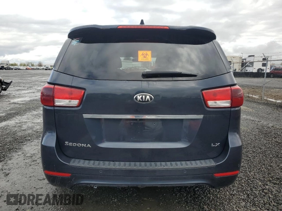 2015 Kia Sedona LX with VIN KNDMB5C19F6031606, listed as a Copart auction lot 51302835 with 96,356 mi miles and Salvage Title. Bid and sale history available at DreamBid. Image 6.
