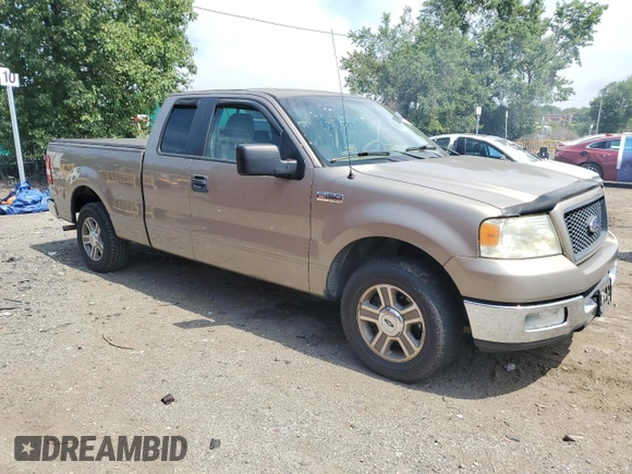 2005 Ford F-150 STX with VIN 1FTRX12W25NB93546, listed as a Copart auction lot 63132155 with 198,031 mi miles and Clean title. Bid and sale history available at DreamBid. Image 4.