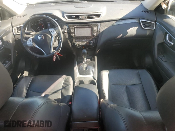 2015 Nissan Rogue SL z VIN 5N1AT2MV9FC795341, wystawiony jako Copart lot #57528965 z przebiegiem 108 303 mil mil oraz Szkoda całkowita • Salvage title. Historia ofert i sprzedaży dostępna na DreamBid. Obrazek 8.