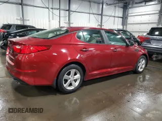 2014 Kia Optima LX with VIN 5XXGM4A79EG346141, listed as a Copart auction lot 83772764 with 69,436 mi miles and Salvage Title. Bid and sale history available at carsss.com. Image 3.