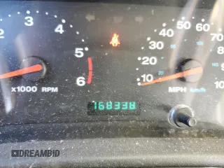 2002 Jeep Wrangler Sahara with VIN 1J4FA59S42P707938, listed as a Copart auction lot 81139774 with 168,338 mi miles and Salvage Title. Bid and sale history available at carsss.com. Image 9.