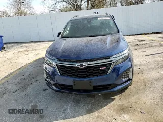2022 Chevrolet Equinox RS with VIN 3GNAXMEV6NS209486, listed as a Copart auction lot 50087905 with 32,974 mi miles and Salvage Title. Bid and sale history available at DreamBid. Image 12.