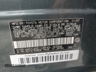 2008 Lexus LS 460 with VIN JTHBL46F485064011, listed as a Copart auction lot 48799195 with 198,182 mi miles and Salvage Title. Bid and sale history available at carsss.com. Image 13.