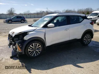 2024 Nissan Kicks SV with VIN 3N1CP5CV4RL473237, listed as a Copart auction lot 49705405 with 19,768 mi miles and Salvage Title. Bid and sale history available at DreamBid. Image 1.