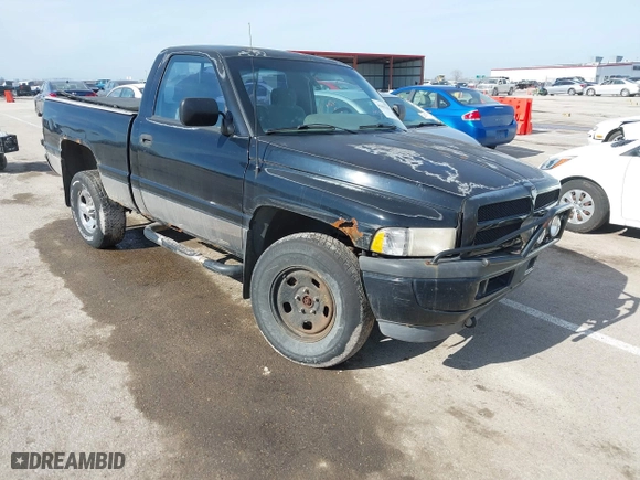 1996 Dodge Ram 1500 with VIN 1B7HF16Y2TS561233, listed as a IAAI auction lot 41491143 with 165,875 mi miles. Bid and sale history available at carsss.com. Image 1.