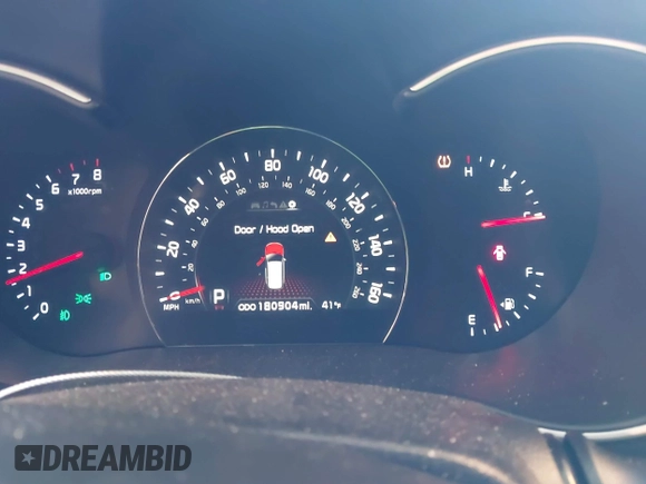 2014 Kia Sorento SX Limited with VIN 5XYKWDA72EG438837, listed as a IAAI auction lot 41413408 with 180,904 mi miles. Bid and sale history available at carsss.com. Image 7.