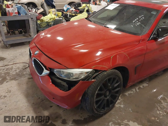 2015 BMW 4 Series 428i with VIN WBA4A9C52FGL85049, listed as a IAAI auction lot 41649475 with 100,443 mi miles and . Bid and sale history available at DreamBid. Image 6.