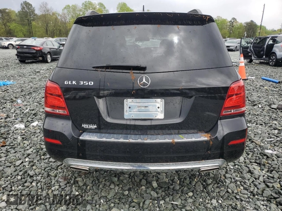 2015 Mercedes-Benz GLK with VIN WDCGG5HB4FG346592, listed as a Copart auction lot 52861185 with 107,369 mi miles and Salvage Title. Bid and sale history available at carsss.com. Image 6.