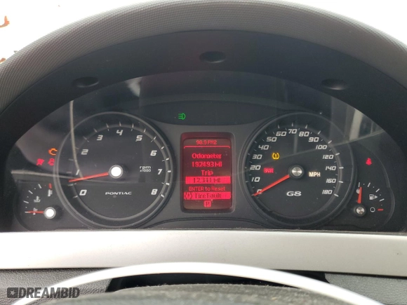 2009 Pontiac G8 with VIN 6G2ER57779L213042, listed as a Copart auction lot 44801985 with 192,493 mi miles and Clean Title. Bid and sale history available at carsss.com. Image 9.