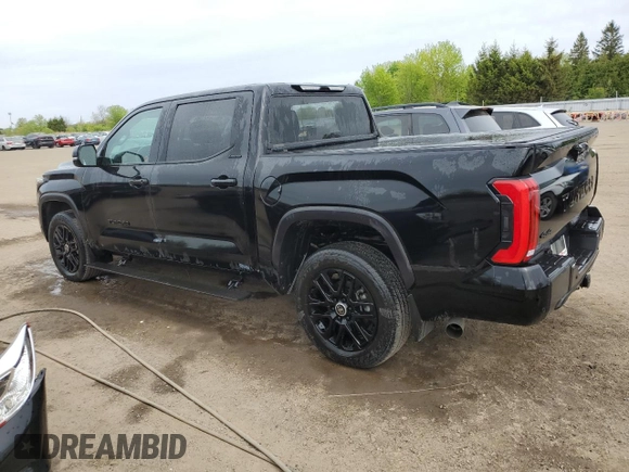 2024 Toyota Tundra Limited with VIN 5TFWA5DBXRX136303, listed as a Copart auction lot 58489745 with 24,206 mi miles and Clean title. Bid and sale history available at DreamBid. Image 2.