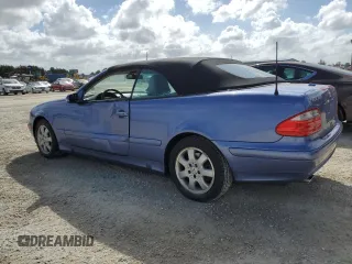 2003 Mercedes-Benz CLK 320 with VIN WDBLK65G03T134220, listed as a Copart auction lot 75479644 with Not Provided miles and Salvage Title. Bid and sale history available at DreamBid. Image 2.