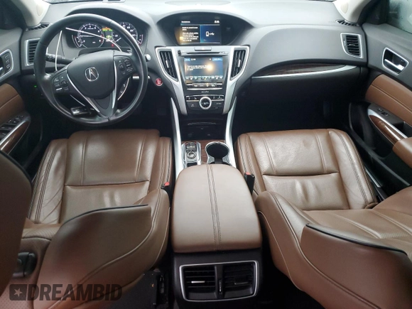 2020 Acura TLX w/Technology Pkg with VIN 19UUB2F48LA003617, listed as a Copart auction lot 85086104 with 82,245 mi miles and Salvage Title. Bid and sale history available at carsss.com. Image 8.