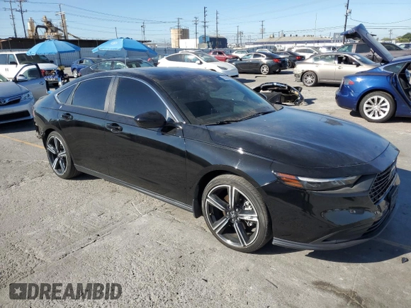 2023 Honda Accord Sport with VIN 1HGCY2F57PA021258, listed as a Copart auction lot 62952525 with 21,957 mi miles and Salvage title. Bid and sale history available at DreamBid. Image 4.