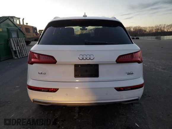 2018 Audi Q5 Premium Plus with VIN WA1BNAFY7J2173771, listed as a Copart auction lot 68960032 with 23,280 mi miles. Bid and sale history available at carsss.com. Image 6.