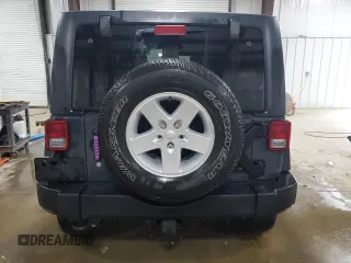 2017 Jeep Wrangler Unlimited Sport with VIN 1C4BJWDG1HL551371, listed as a Copart auction lot 63475735 with 86,347 mi miles and Salvage title. Bid and sale history available at DreamBid. Image 6.