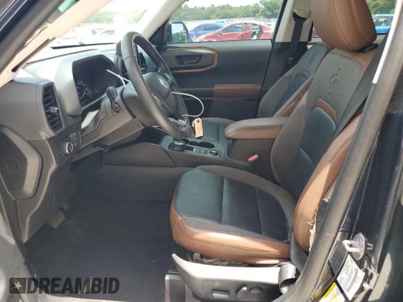 2022 Ford Bronco Sport Outer Banks с VIN 3FMCR9C64NRD44411, выставлен на аукционе Copart как лот 62915275 с пробегом 33 390 миль миль и Списание • Salvage title. История ставок и продаж доступна на DreamBid. Изображение 7.
