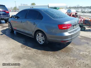 2015 Volkswagen Jetta Sedan 2.0L S with VIN 3VW2K7AJ7FM244556, listed as a IAAI auction lot 41776216 with 116,864 mi miles. Bid and sale history available at carsss.com. Image 3.