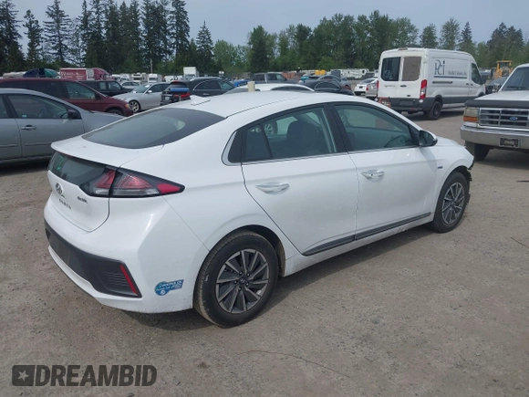 2020 Hyundai Ioniq Limited with VIN KMHC85LJ6LU063460, listed as a IAAI auction lot 42228525 with 31,899 mi miles and . Bid and sale history available at DreamBid. Image 4.