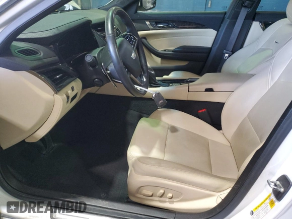 2018 Cadillac CTS Sedan Luxury AWD with VIN 1G6AX5SX7J0134094, listed as a Copart auction lot 50804555 with 47,242 mi miles and Clean Title. Bid and sale history available at carsss.com. Image 7.