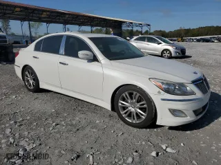 2012 Hyundai Genesis 3.8L with VIN KMHGC4DD5CU211715, listed as a Copart auction lot 51064685 with 186,980 mi miles and Salvage Title. Bid and sale history available at carsss.com. Image 4.