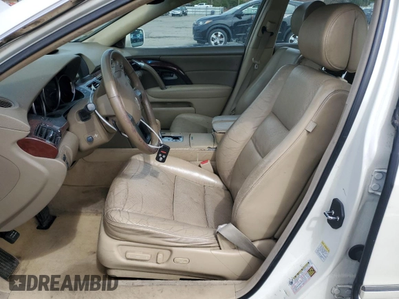 2008 Acura RL z VIN JH4KB16588C000462, wystawiony jako Copart lot #50938695 z przebiegiem 209 209 mil mil oraz Nie do naprawy • Non repairable. Historia ofert i sprzedaży dostępna na DreamBid. Obrazek 7.