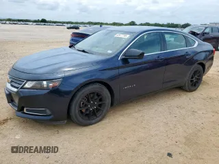 2015 Chevrolet Impala LS with VIN 1G11Z5SL3FU144912, listed as a Copart auction lot 62677795 with 131,842 mi miles and Salvage title. Bid and sale history available at DreamBid. Image 1.