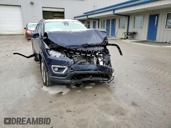 2021 Jeep Compass Limited with VIN 3C4NJDCBXMT602906, listed as a Copart auction lot 47918215 with 70,784 mi miles and Salvage Title. Bid and sale history available at DreamBid. Image 12.