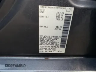 2023 Nissan Altima S with VIN 1N4BL4BV3PN359829, listed as a Copart auction lot 49512535 with 47,521 mi miles and Salvage Title. Bid and sale history available at carsss.com. Image 12.
