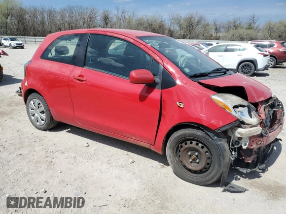 2007 Toyota Yaris with VIN JTDJT923475066457, listed as a Copart auction lot 51016275 with 192,050 mi miles and Salvage Title. Bid and sale history available at DreamBid. Image 4.
