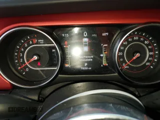 2022 Jeep Gladiator Rubicon with VIN 1C6JJTBG1NL119900, listed as a Copart auction lot 72457754 with 70,055 mi miles and Salvage title. Bid and sale history available at DreamBid. Image 9.