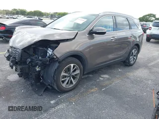 2019 Kia Sorento EX Sport V6 with VIN 5XYPH4A56KG525795, listed as a IAAI auction lot 41321008 with 66,583 mi miles. Bid and sale history available at carsss.com. Image 2.