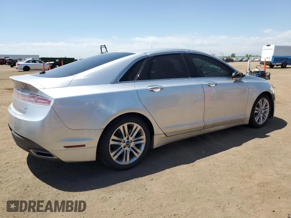 2013 Lincoln MKZ z VIN 3LN6L2GK6DR827247, wystawiony jako Copart lot #58029095 z przebiegiem 159 174 mil mil oraz Szkoda całkowita • Salvage title. Historia ofert i sprzedaży dostępna na DreamBid. Obrazek 3.