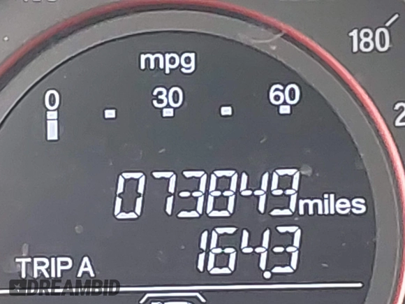 2017 Honda Accord Sport with VIN 1HGCR2F56HA021945, listed as a IAAI auction lot 41958917 with 73,849 mi miles and . Bid and sale history available at carsss.com. Image 16.