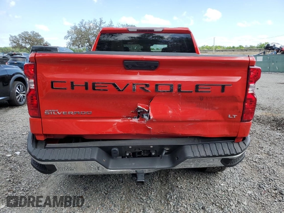 2023 Chevrolet Silverado 1500 LT with VIN 2GCPACED6P1125205, listed as a Copart auction lot 52803945 with 32,774 mi miles and Salvage Title. Bid and sale history available at DreamBid. Image 6.