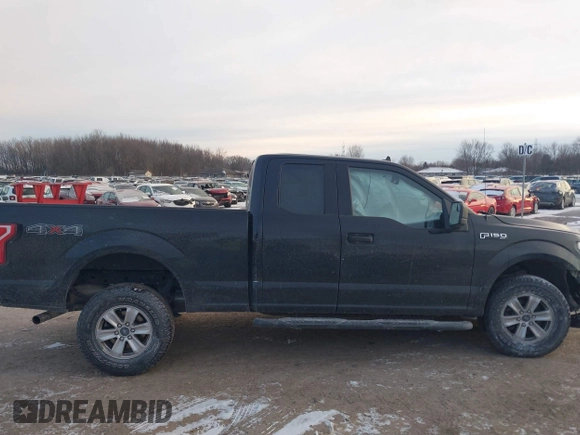 2019 Ford F-150 XL with VIN 1FTFX1E5XKKD99233, listed as a IAAI auction lot 41369349 with 1 mi miles. Bid and sale history available at carsss.com. Image 12.