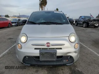 2013 FIAT 500e with VIN 3C3CFFGE7DT753392, listed as a Copart auction lot 84315384 with 80,689 mi miles and Salvage Title. Bid and sale history available at carsss.com. Image 5.