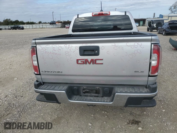 2017 GMC Canyon 2WD SLE with VIN 1GTG5CEA3H1164965, listed as a Copart auction lot 77804204 with 124,281 mi miles and Clean Title. Bid and sale history available at carsss.com. Image 6.