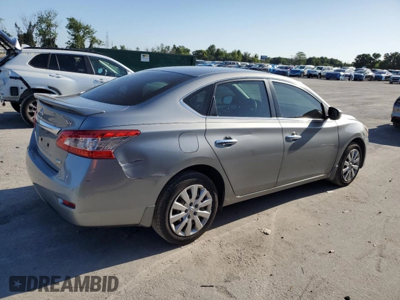 2014 Nissan Sentra S with VIN 3N1AB7AP1EL610344, listed as a Copart auction lot 52486695 with 51,630 mi miles and Non Repairable. Bid and sale history available at DreamBid. Image 3.