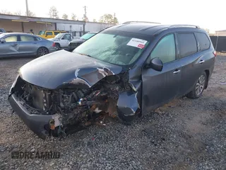 2013 Nissan Pathfinder SV with VIN 5N1AR2MM2DC604670, listed as a IAAI auction lot 41440569 with 160,517 mi miles and . Bid and sale history available at DreamBid. Image 2.